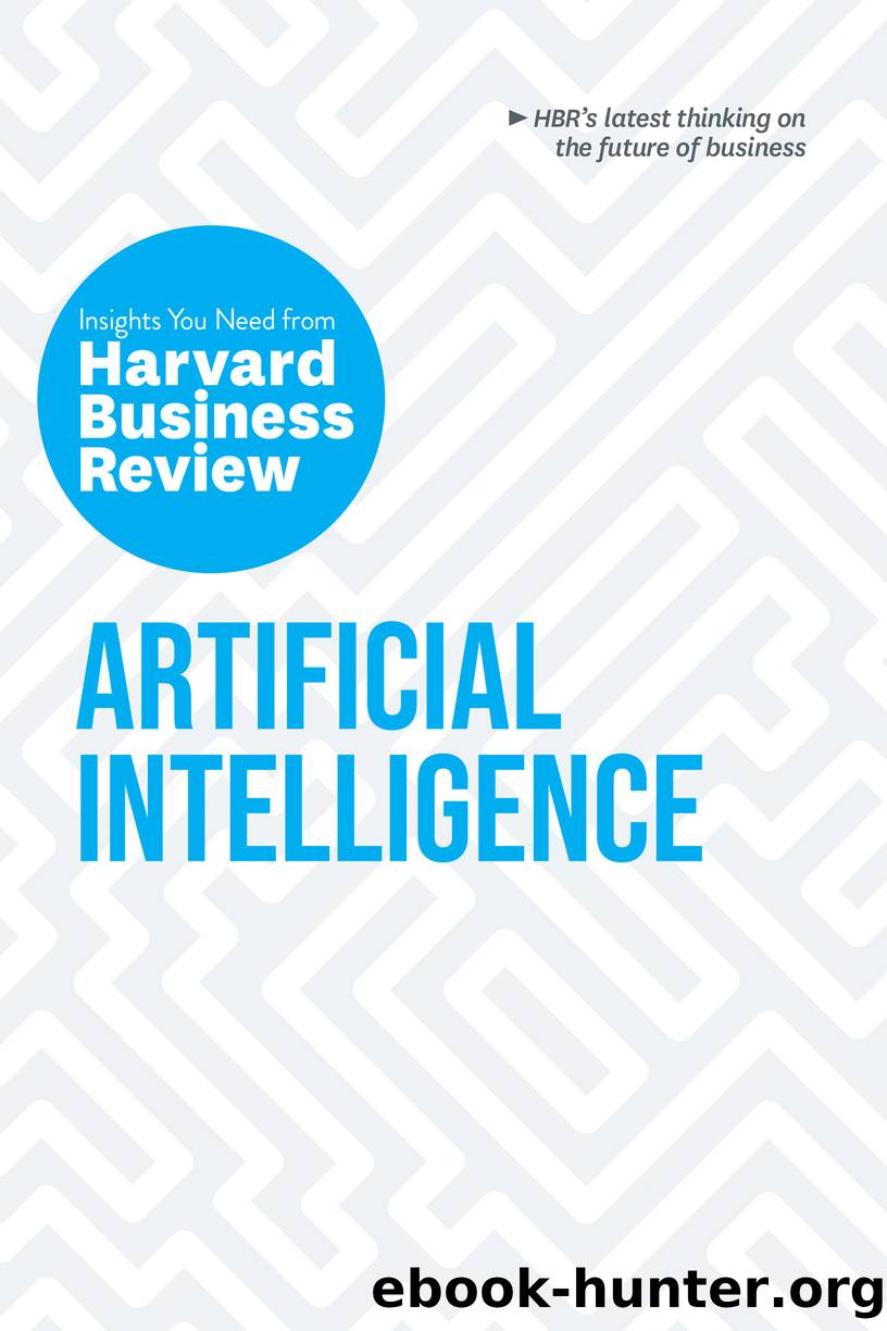 Artificial Intelligence by Harvard Business Review;Thomas